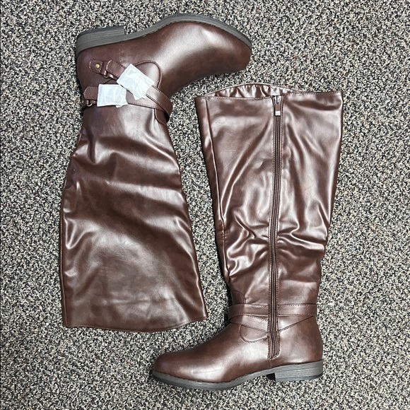 Brown OTK Riding Boots - Picture 4 of 15